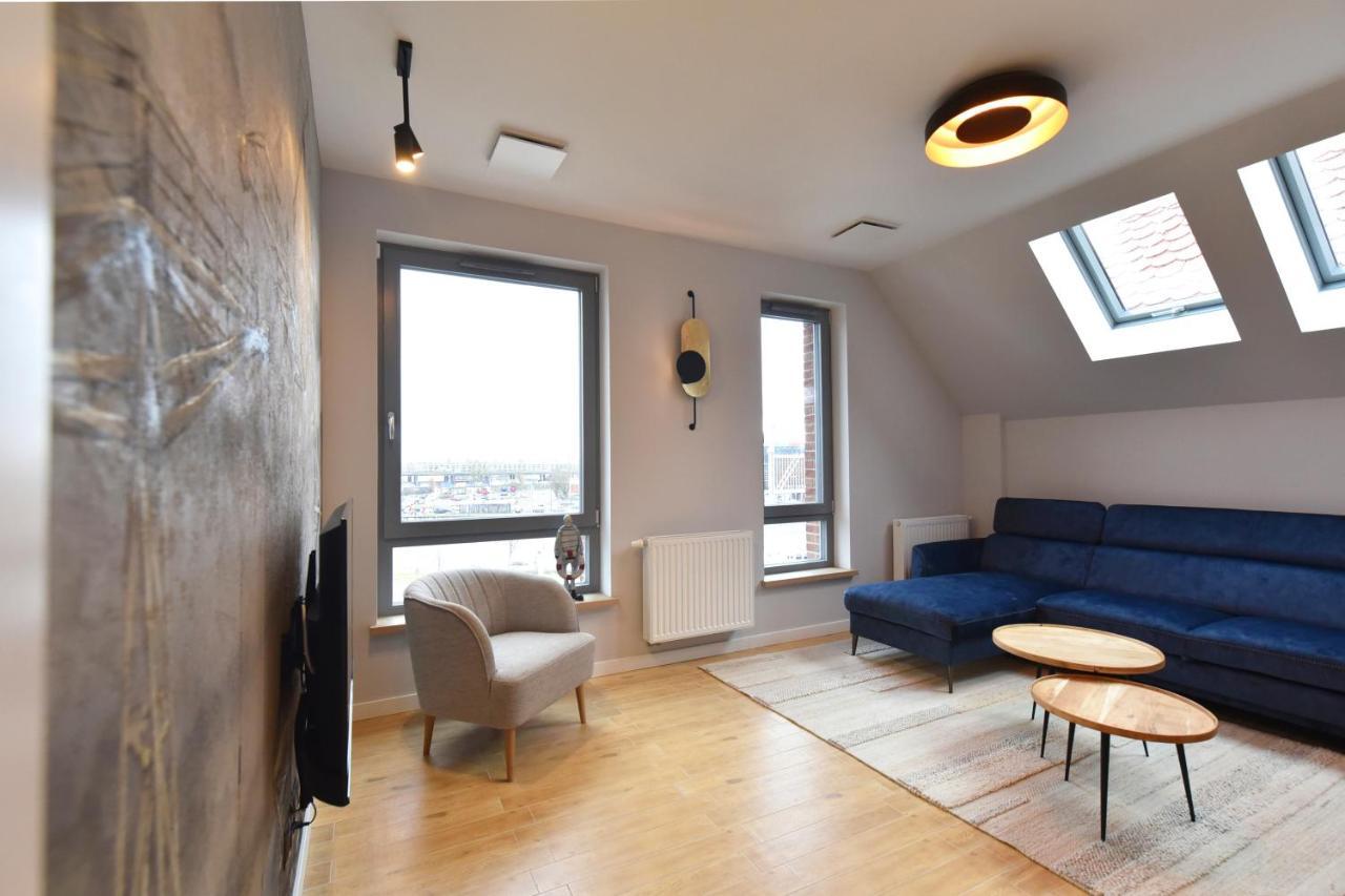 River'S Touch Apartament Grand Z Widokiem Na Odre Szczecin Exterior photo
